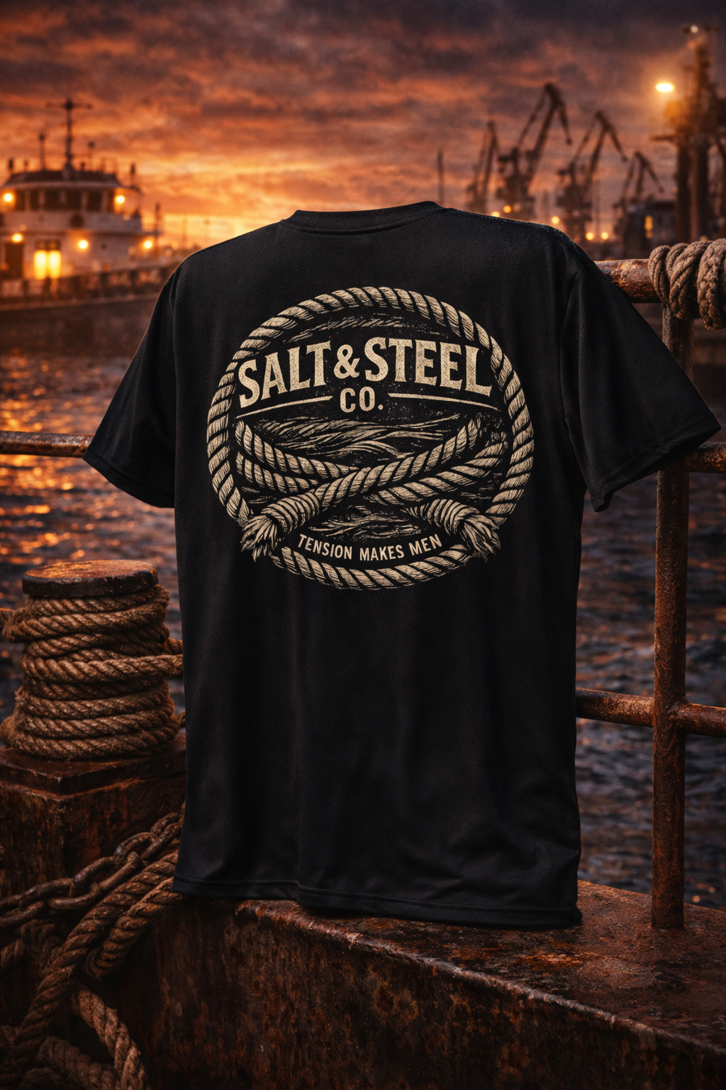 Tension performance crew neck t-shirt