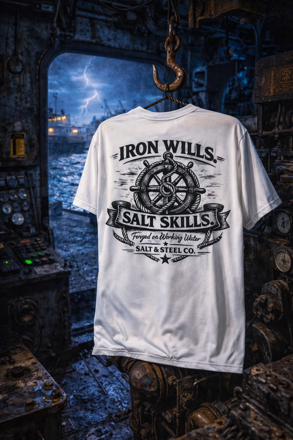 Iron Wills performance crew neck t-shirt