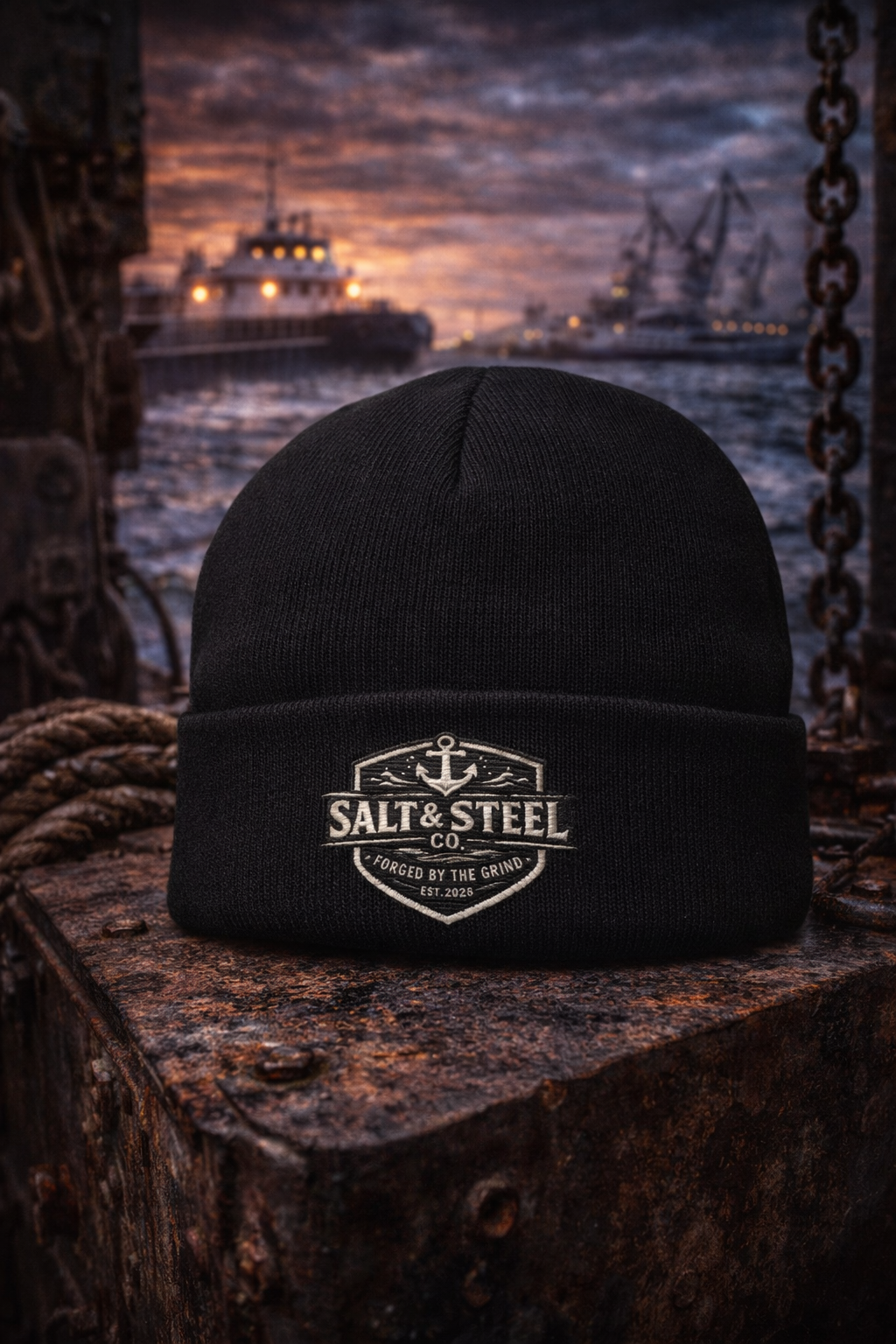 Embroidered Beanie