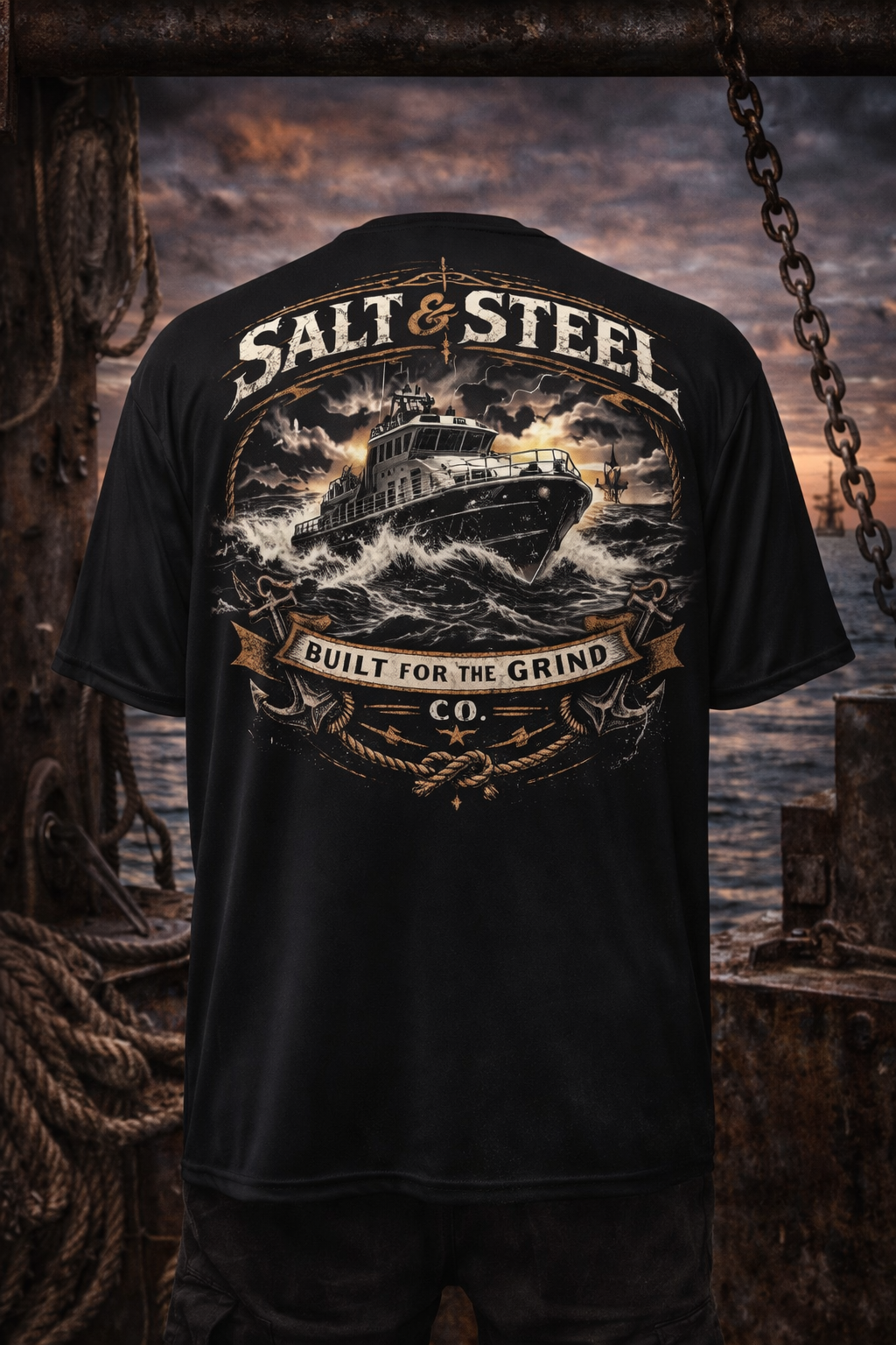 Crewboat performance t-shirt